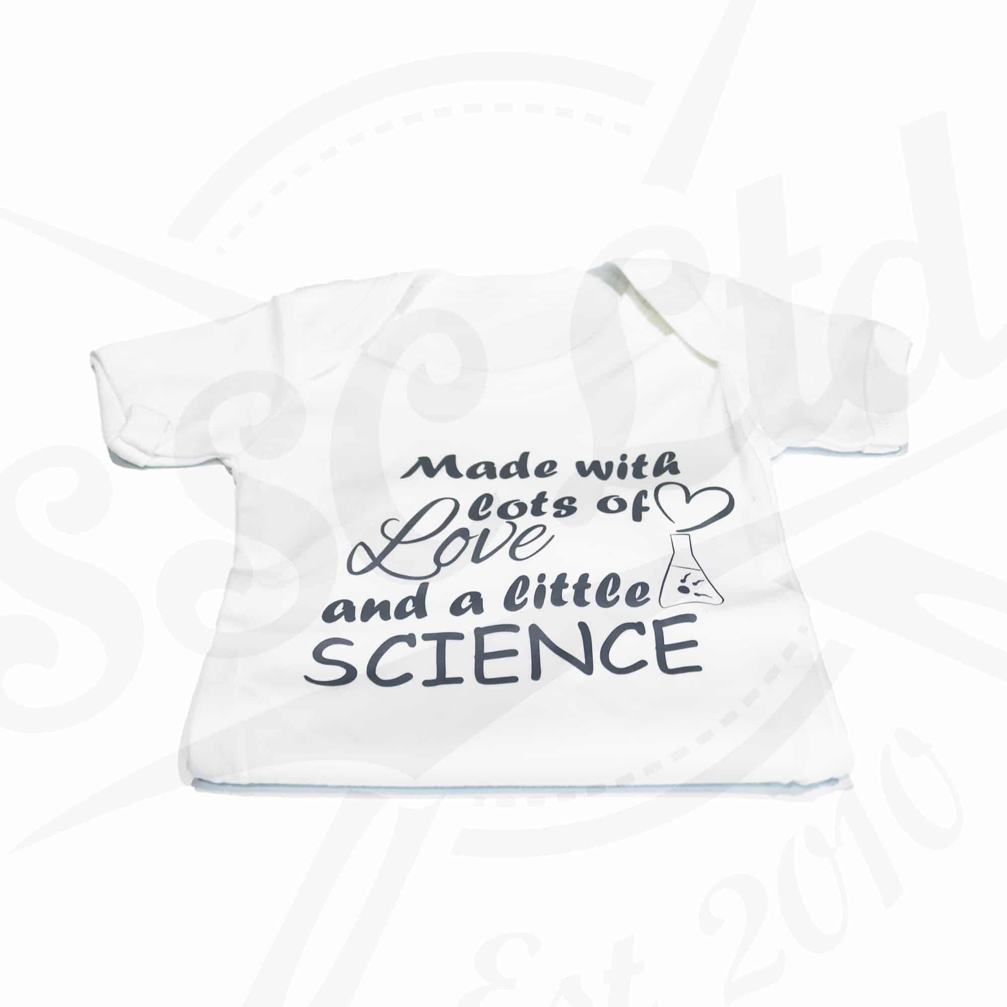 Made with lots of love and a little science