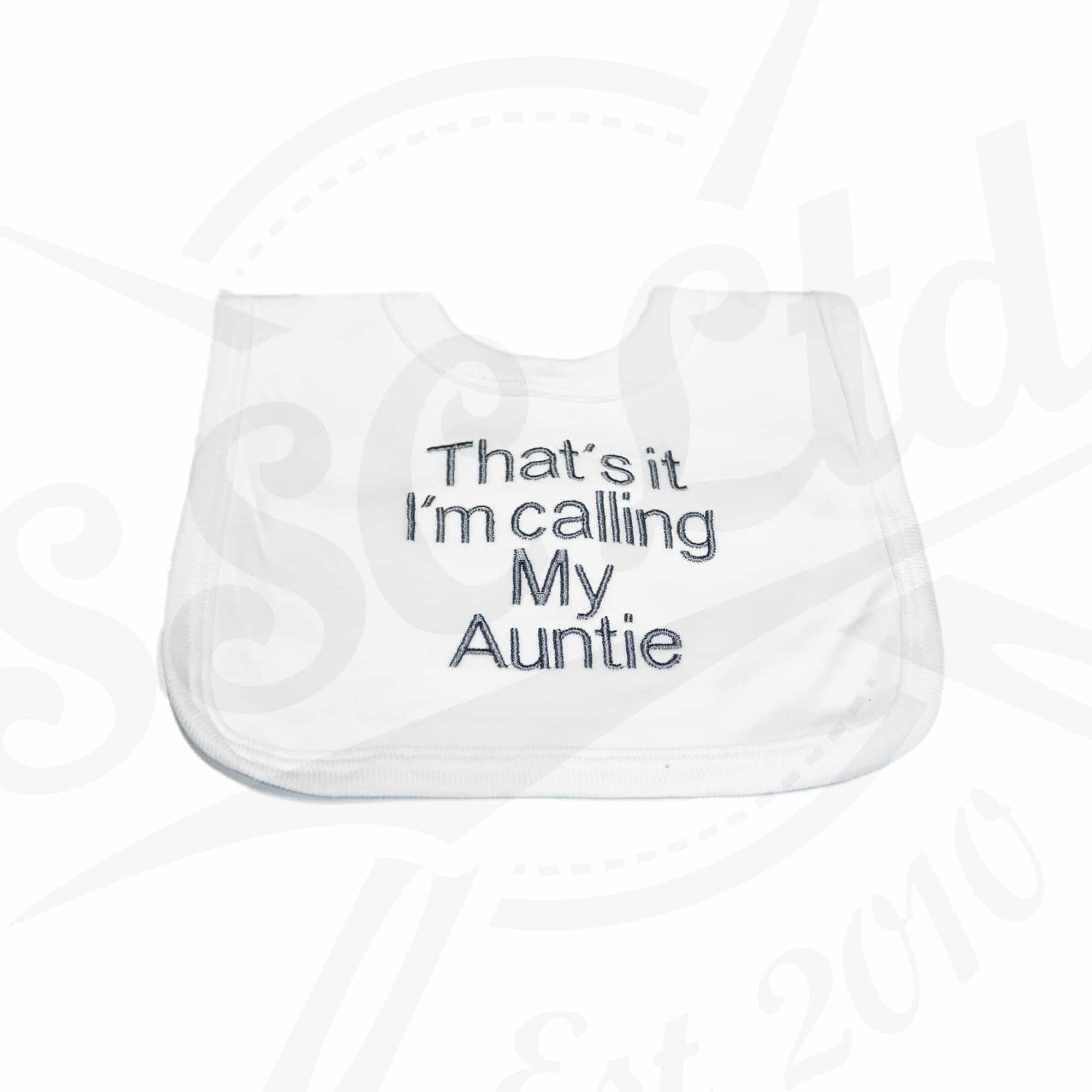 That's it I'm calling my Auntie