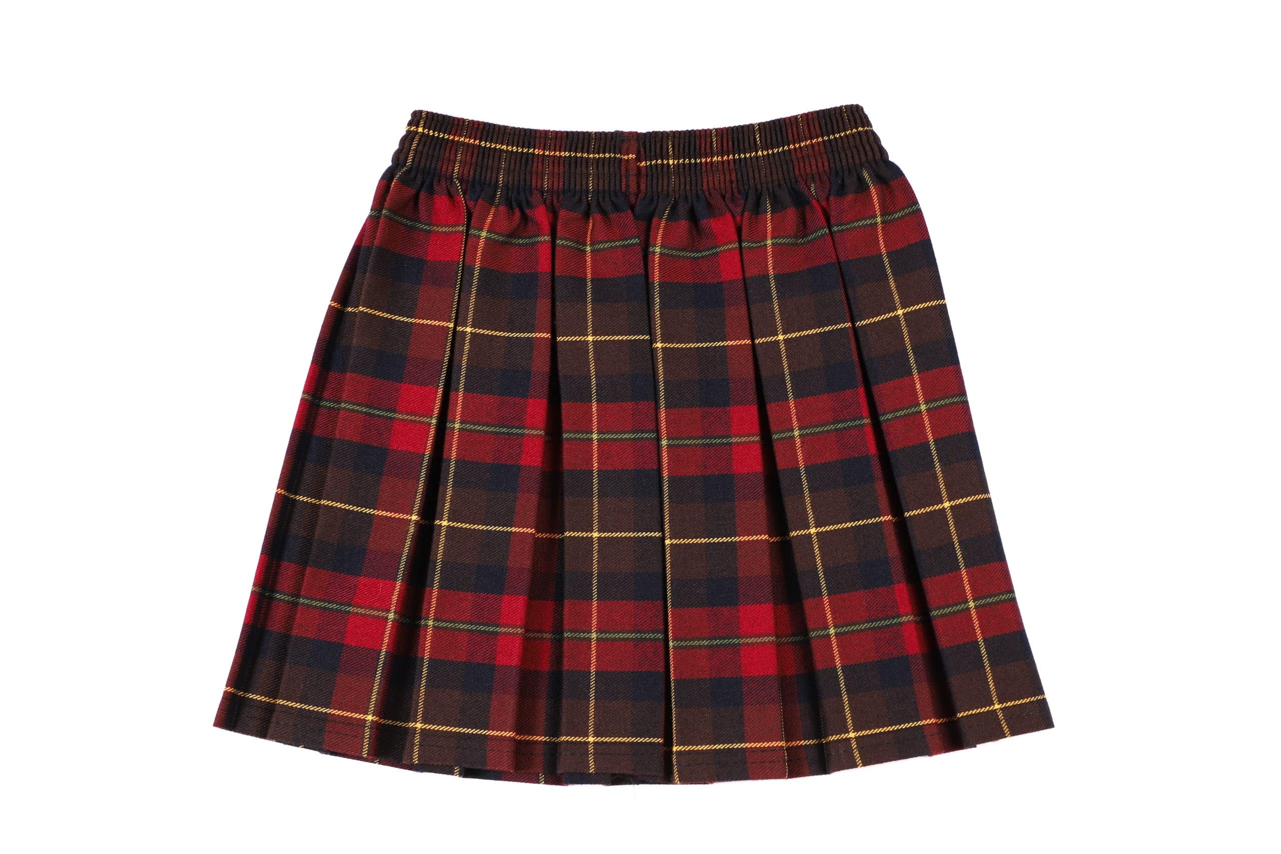 St Giles’ Catholic Primary School Box Pleat Tartan Skirt – Something ...